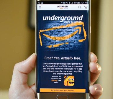 Amazon Underground: anche in Italia app gratis