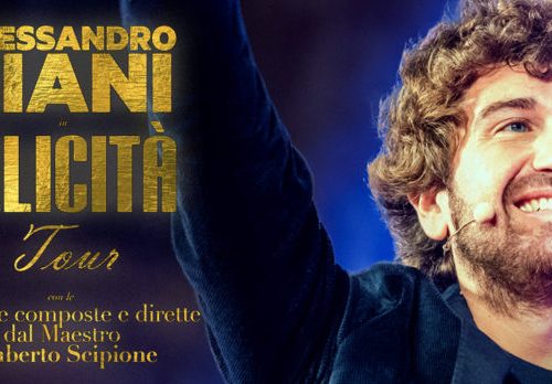 Alessandro Siani apre il festival “Benevento città spettacolo” con il suo “Felicità tour”